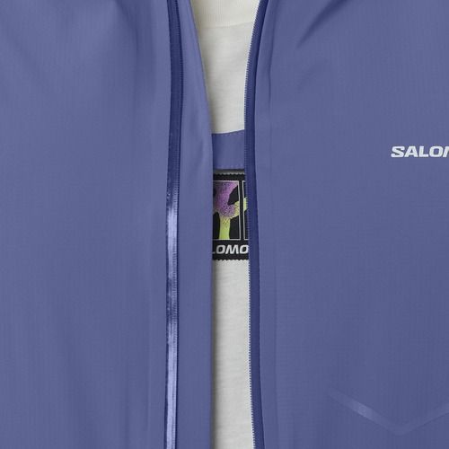 Pánská běžecká bunda Salomon Bonatti Waterproof marlin