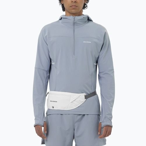 Pánská běžecká bunda Salomon Sense Aero Hybrid Half Zip Hooded trade winds