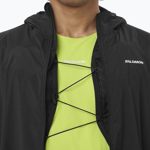 Pánská běžecká bunda Salomon Sense Aero Wind black