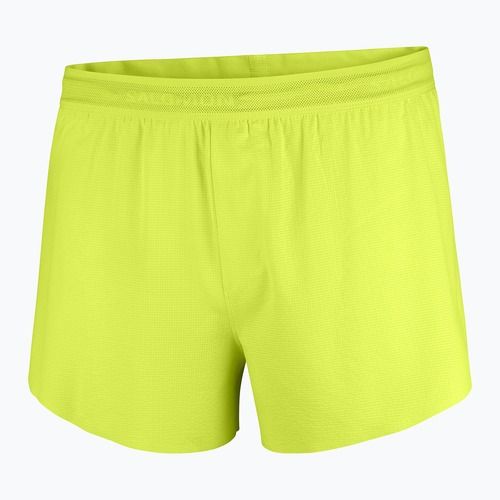 Pánské běžecké šortky Salomon Sense Aero SPLT 3 "acid lime"