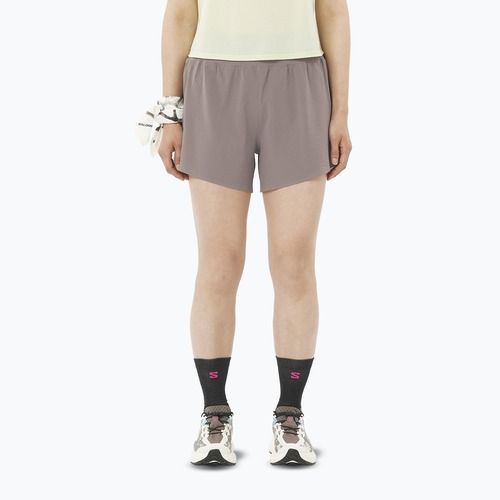 Dámské běžecké šortky Salomon Sense Aero Stow 4" iron