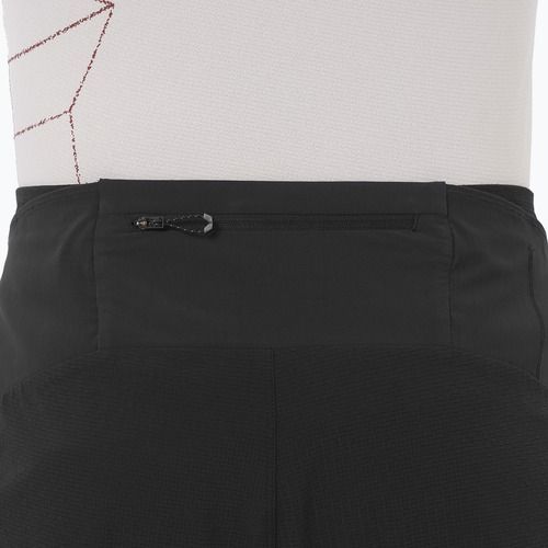 Pánské běžecké šortky Salomon Sense Aero Stow 5" deep black
