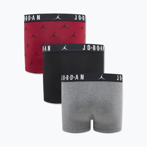 Dětské boxerky Jordan JHB Flight Cotton Essential 3 pairs gym red