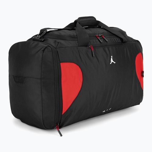 Tréninková taška  Jordan Jam Element Duffle 46 l black/gym red