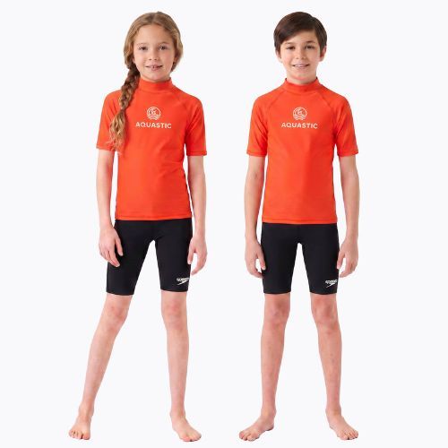 Dětské tričko AQUASTIC Rimos UV 50+ UPF orange