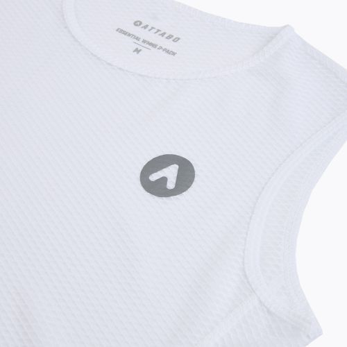 Dámská cyklistická potítka ATTABO Essential WMNS 2 pcs. white