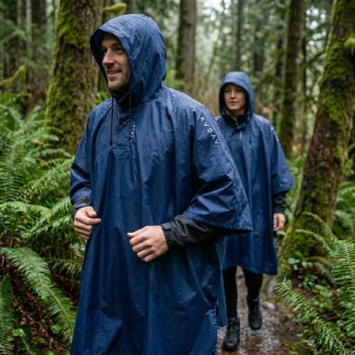 Pláštěnka proti dešti KADVA AquaDefend membrane 5000 navy blue