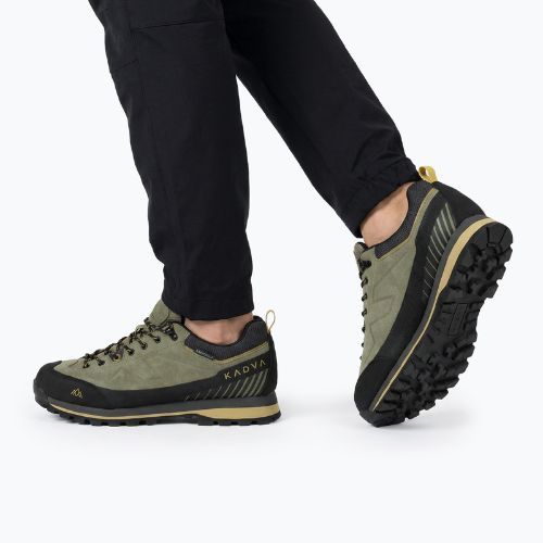 Pánské trekové boty KADVA NEVRA WP low leather green
