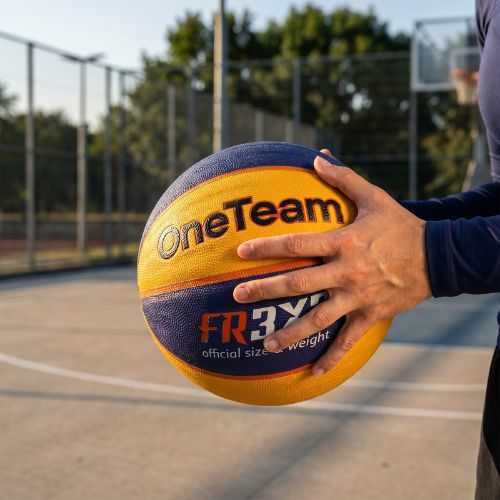 Basketbalový míč  OneTeam Rim Rush Fiba 3x3 blue