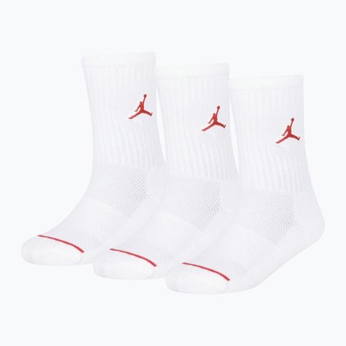 Dětské ponožky Air Jordan Jumpman Crew 3 pairs white