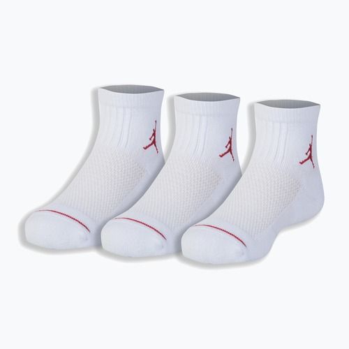 Dětské ponožky Nike Air Jordan Jumpman Quarter 3 pairs white