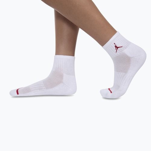 Dětské ponožky Nike Air Jordan Jumpman Quarter 3 pairs white