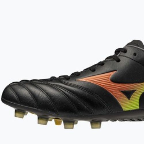 Kopačky Mizuno Monarcida Neo III Elite FG black/lava orange/arcadia