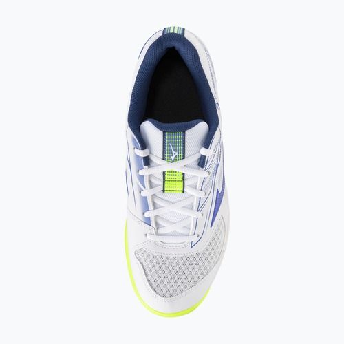 Pánské tenisové boty Mizuno Break Shot 5 CC white/dazzling blue/lightning