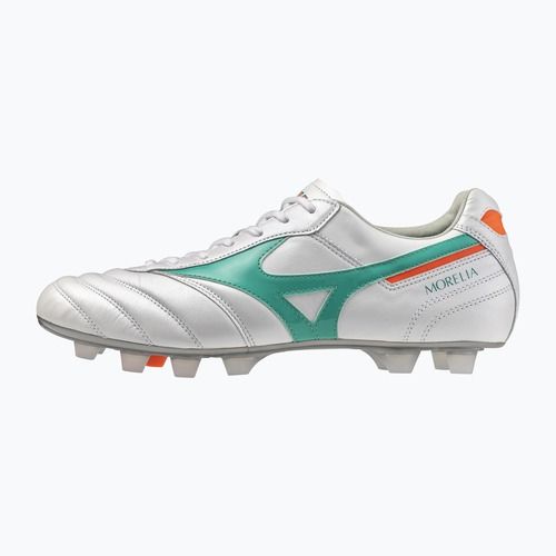 Kopačky Mizuno Morelia II Japan FG white/arcadia/lava orange