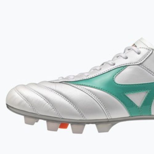 Kopačky Mizuno Morelia II Japan FG white/arcadia/lava orange