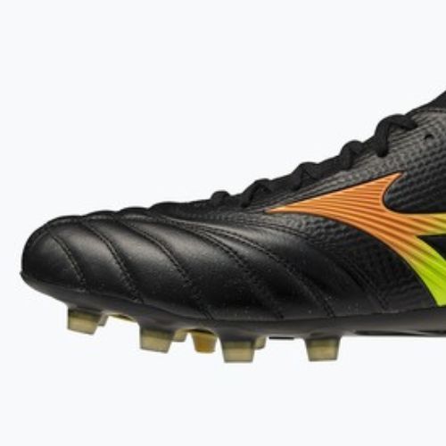 Kopačky Mizuno Morelia Neo V β Japan FG black/lava orange/arcadia
