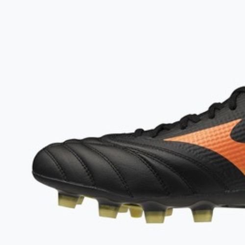 Kopačky Mizuno Morelia Neo V β Pro FG black/lava orange/arcadia
