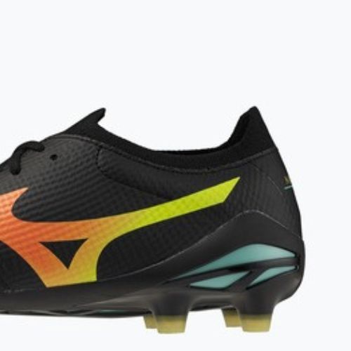 Kopačky Mizuno Morelia Neo V β Pro FG black/lava orange/arcadia