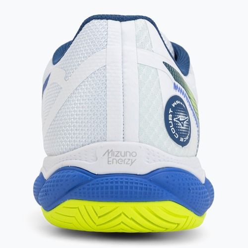 Pánské tenisové boty Mizuno Wave Enforce Court AC white/dazzling blue/lightning