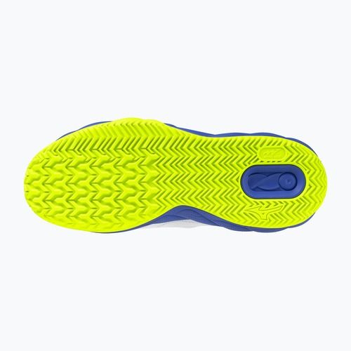 Pánské tenisové boty Mizuno Wave Enforce Court CC white/dazzling blue/lightning