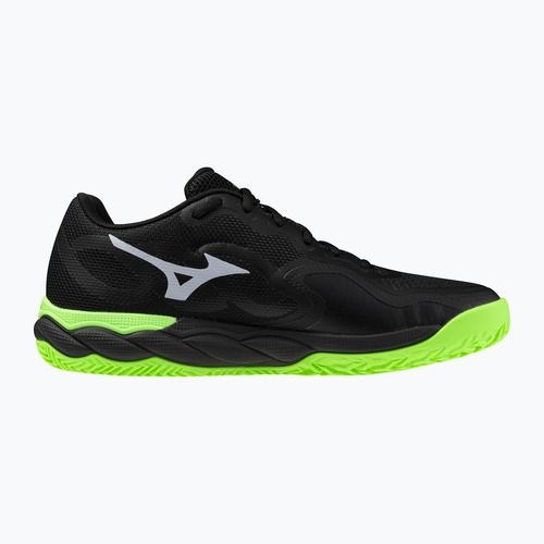 Boty na padel Mizuno Wave Enforce Court Padel black/foliage green/glowing ap