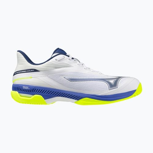 Tenisové boty Mizuno Wave Exceed Court AC white/dazzling blue/lightning