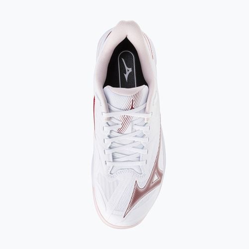 Dámské tenisové boty Mizuno Wave Exceed Court CC W white/pinkesque/barbados cherr