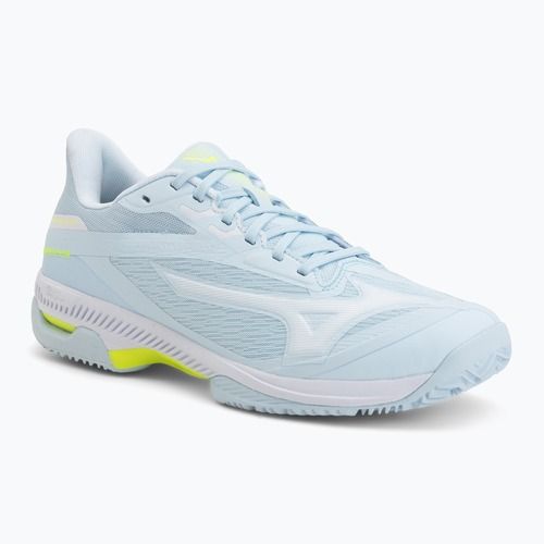 Dámské tenisové boty Mizuno Wave Exceed Court CC W ice water/lightning yellow/anc