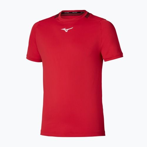 Pánské tenisové tričko Mizuno 62GAA001 Tee fiery red