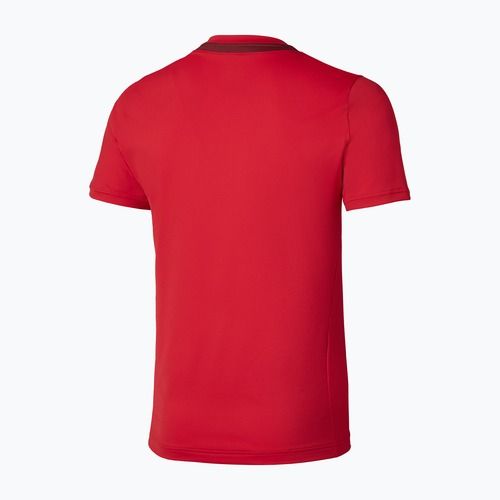 Pánské tenisové tričko Mizuno 62GAA001 Tee fiery red