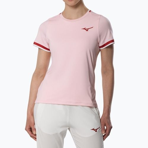 Dámské tenisové tričko Mizuno Stargazer Tee pinkesque