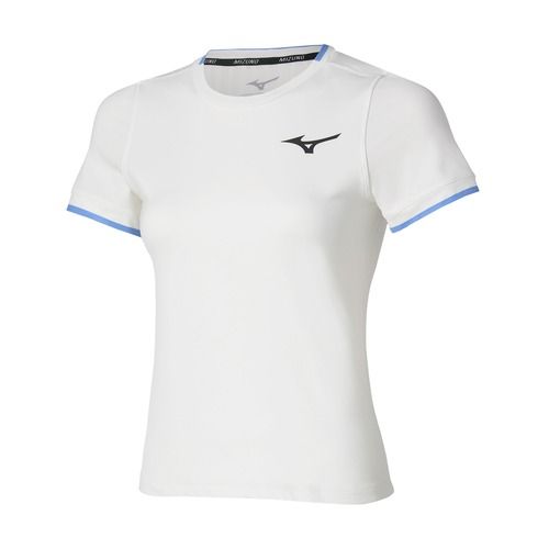 Dámské tenisové tričko Mizuno Stargazer Tee white