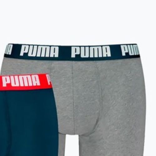 Pánské boxerky PUMA Everyday Basic 2 pairs navy/grey