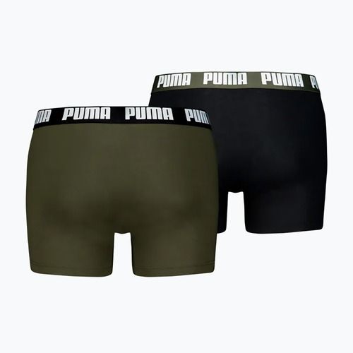 Pánské boxerky PUMA Everyday Basic 2 pairs forest