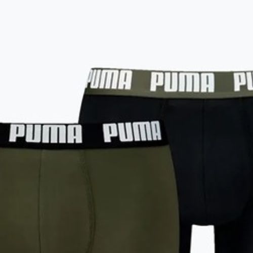 Pánské boxerky PUMA Everyday Basic 2 pairs forest
