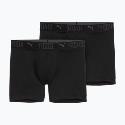Pánské boxerky PUMA Sport Microfiber 2 pairs black