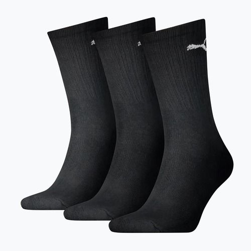 Ponožky PUMA Sport Crew Lightweight 3 pairs black