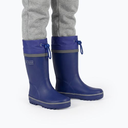 Dětské holínky KADVA PuddleProof JR s reflexními prvky tmavě modré