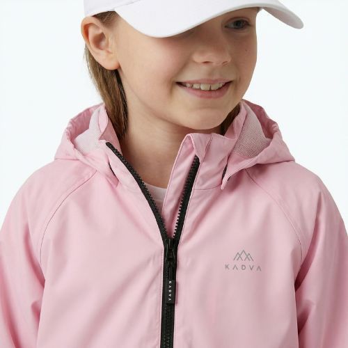 Dětská nepromokavá bunda KADVA Fory Jrb pink
