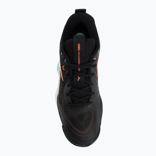 Volejbalové boty Mizuno Wave Momentum Elite black/tangelo/ice green