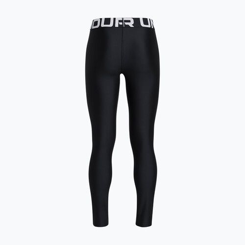 Dětské tréninkové legíny Under Armour HeatGear white/black