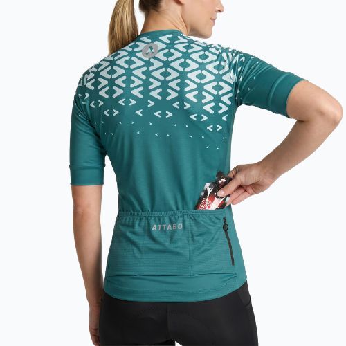 Dámské cyklistické tričko ATTABO Tevi WMNS green