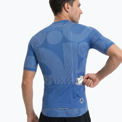 Pánské cyklistické tričko ATTABO Vites navy blue