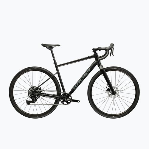 Gravelové kolo KROSS Esker 1.0 black/graphite/matte