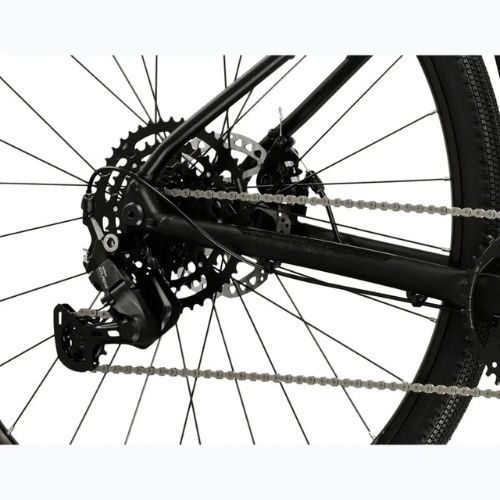 Gravelové kolo KROSS Esker 1.0 black/graphite/matte