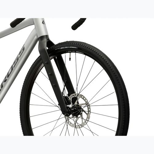 Gravelové kolo KROSS Esker 1.0 grey/graphite/matte
