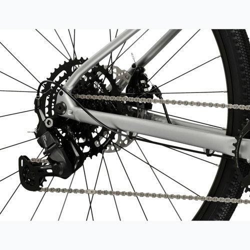 Gravelové kolo KROSS Esker 1.0 grey/graphite/matte