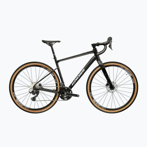 Gravelové kolo KROSS Esker 6.0 black/white/matte/gloss