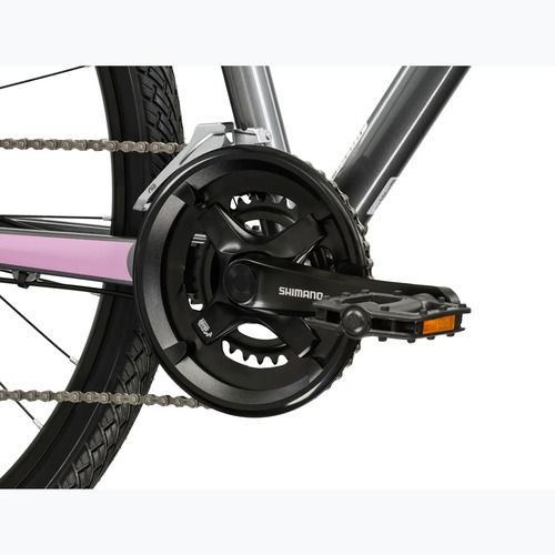 Dámské krosové kolo KROSS Evado 4.0 In grey/pink/gloss